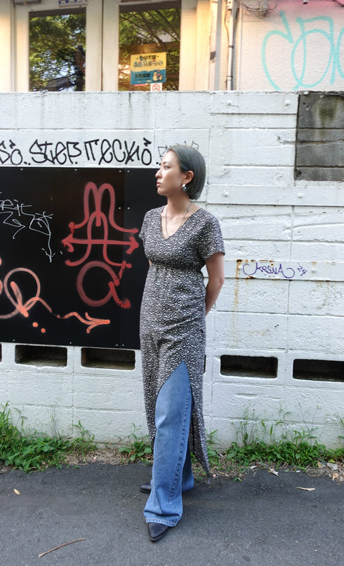 ルーズストレートデニム